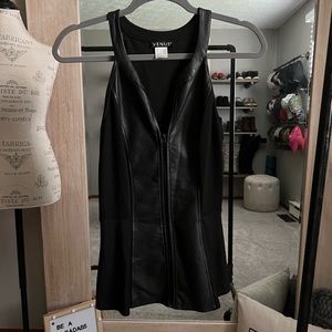 Venus Faux Leather Top